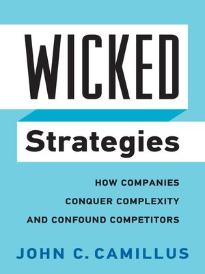 cover image of Wicked Strategies